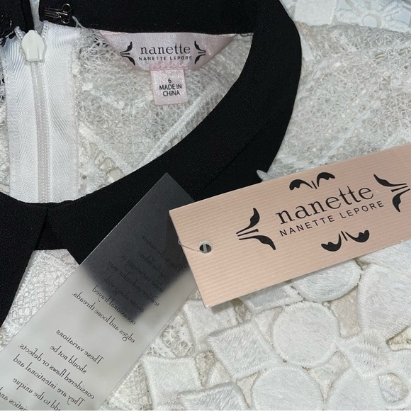 Nanette Lepore Gorgeous Crochet/Lace Dress! Size 6 – NWT - Picture 7 of 7